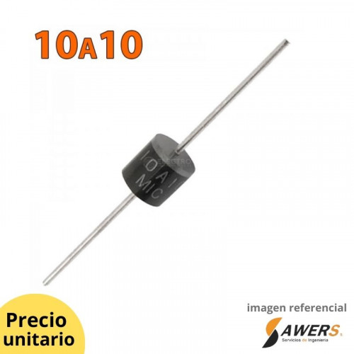10A10 Diodo Rectificador 1000V-10A
