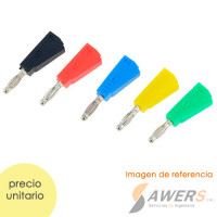 Conector Banana enchufe 4mm macho Conector Banana enchufe 4mm macho