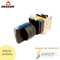 DT22A-S2R11/BL Selector 2POS Momentaneo DT22A-S2R11/BL Selector 2POS Momentaneo
