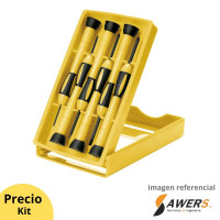 Juego con 6 desarmadores de precision Juego con 6 desarmadores de precision