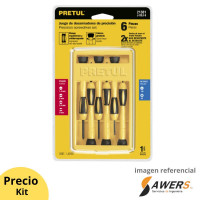 Juego con 6 desarmadores de precision Juego con 6 desarmadores de precision