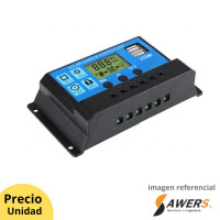 Controlador de Carga Solar PWM 12/24V-10A Controlador de Carga Solar PWM 12/24V-10A