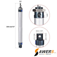 Cilindro neumatico doble accion MAL20X200 Cilindro neumatico doble accion MAL20X200
