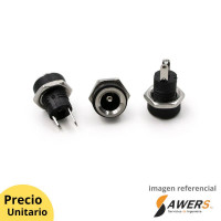 Conector Power Jack Hembra Tablero 5.5-2.1mm V2 Conector Power Jack Hembra Tablero 5.5-2.1mm V2
