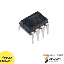 JRC4558 Amplificador Operacional Dual