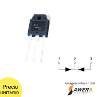 D92-02 Diodo de recuperacion rapida 220V-20A