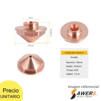 Boquilla laser de fibra Rosca D31 D1.5mm