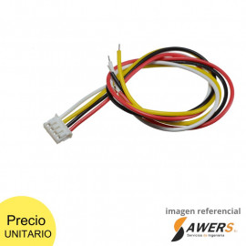 Cable Conector Molex XH 2.54mm Hembra 4P