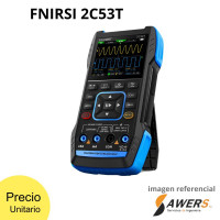 FNIRSI 2C53T Osciloscopio/Multimetro/Generador 50MHz 250MS/s
