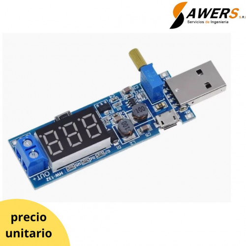 Modulo Elevador de Tension USB 1.2-24V 3W