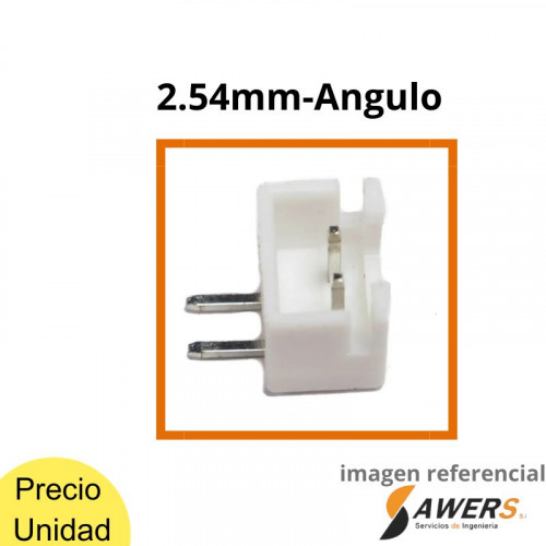 Conector JST PCB 2P 2-2.54mm