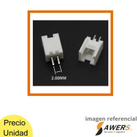 Conector JST PCB 2P 2-2.54mm