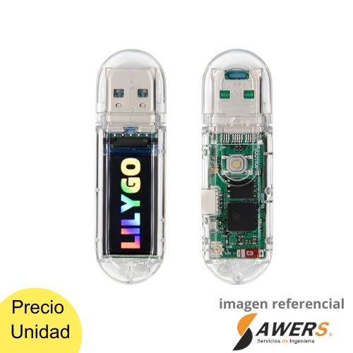 LILYGO T-Dongle ESP32-S3 LCD 0.96 Pulgadas