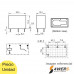 HF33F-024-HSL3 Relay NO 24VDC-250VAC