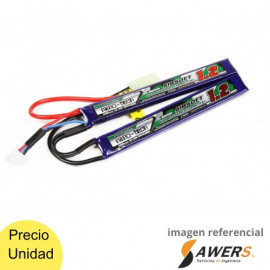 Bateria Lipo 7.4V 1200mAh 2S 25-50C Turnigy nano-tech