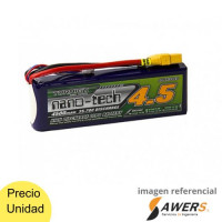 Bateria Lipo 11.1V 4500mAh 3S 35-70C Turnigy nano-tech