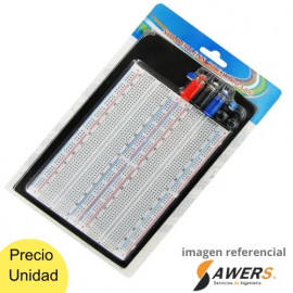 Protoboard Doble de 1660 puntos