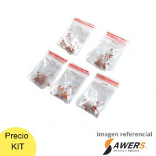 Kit de Capacitores Ceramicos 300 Piezas 30valores 50V