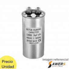 CBB65 Capacitor de Arranque de 35uF 450VAC