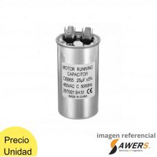 CBB65 Capacitor de Arranque de 25uF 450VAC