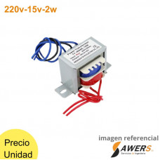 Transformador 220V a 15V Simetrico 2W