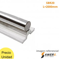 SBR20 Riel Lineal d=20mm L=200cm