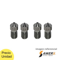 Boquilla de Acero Endurecido E3D V6 Nozzle(rosca M6) Boquilla de Acero Endurecido E3D V6 Nozzle(rosca M6)