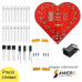 Kit de Bricolaje con forma de Corazon (Kit para armar)