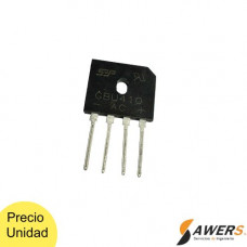 Diodo rectificador de puente GBU410