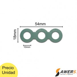 Papel Adhesivo Aislante Electrico para Baterias 3S 18650