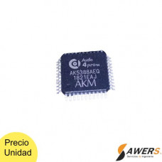 AK5388AEQ Conversor ADC de Audio 4CH 24BIT