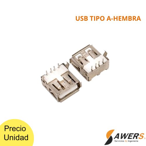 Conector USB Macho Tipo A