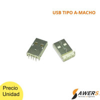 Conector USB Macho Tipo A