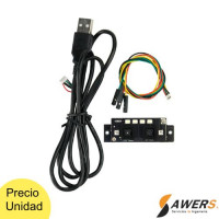 Offline AI Binocular 3D Vision sensor de reconocimiento