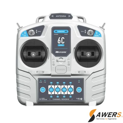 6C-MINI Radio Control RF-6 Canales 2.4Ghz + receptor