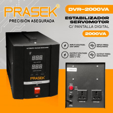 Estabilizador Servomotor DVR-2000VA