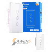 Interruptor WiFi SONOFF TX Gen2  Matter T6-3C-120M
