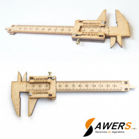 Calibrador vernier MDF
