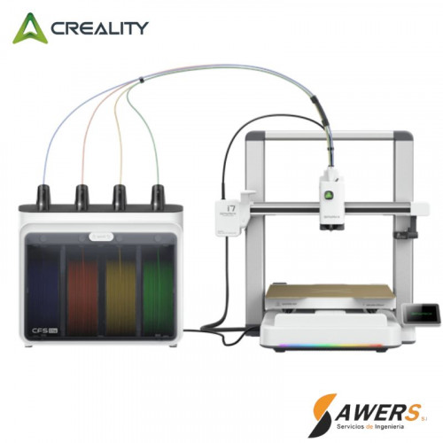 Creality SPARKX i7 Combo Impresora 3D FDM Multicolor 260x260x255