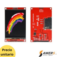 Pantalla LCD TFT 240x320 2.8inch SPI RGB