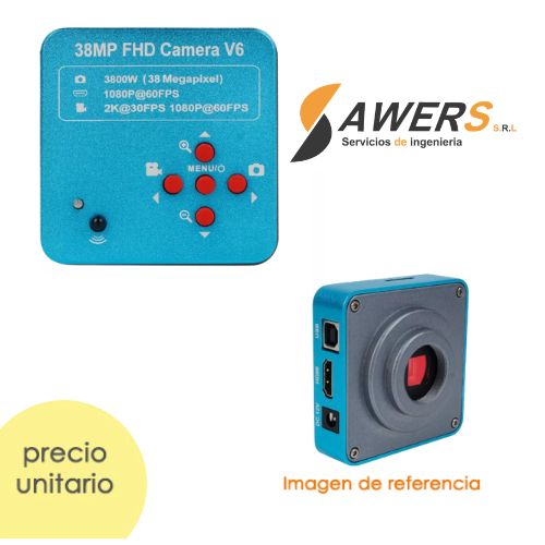 Camara Microscopio 38MP 1080P 2K 1920*1080