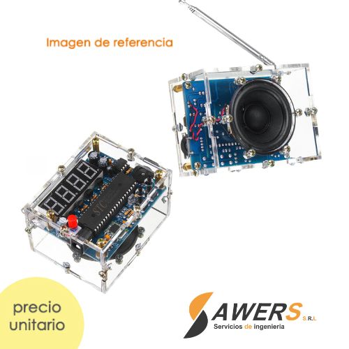 Kit Mini Radio FM TEA5767 DC 4.5V-5.5V