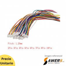 Cable Conector Molex 1.25mm Hembra 5P