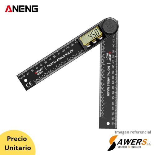 ANENG RC01 Regla Digital y Transportador Goniometro