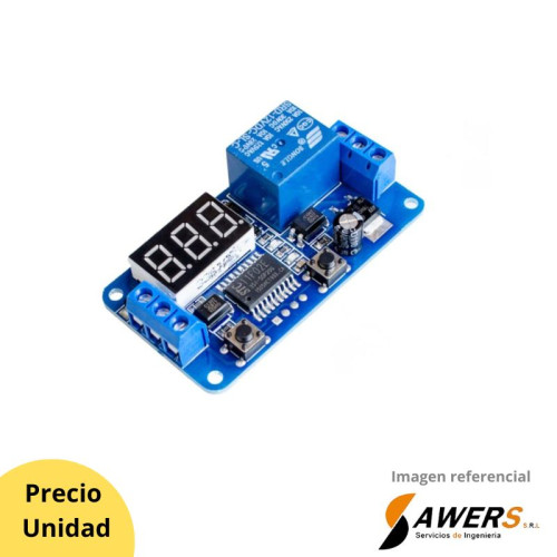 Temporizador con retardo externo 0-999min 12V