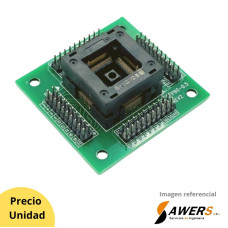 Zocalo Adaptador Universal QFP80 0.5 ZIF
