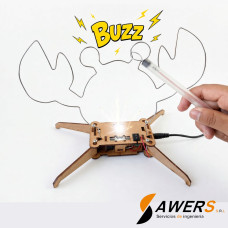 SPARK-O - Juego del alambre (buzz wire) - Kit didactico