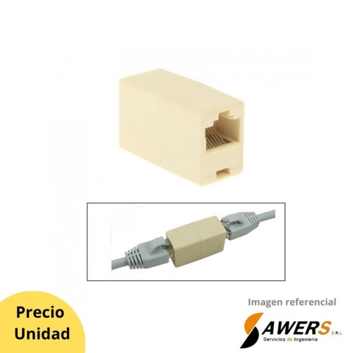 Acoplador RJ45 a RJ45