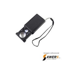 Lupa Portable de 30X - 60X con LED