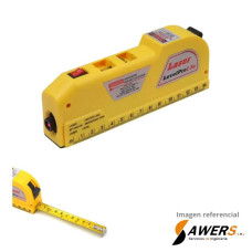 Medidor de Nivel Laser con Flexometro